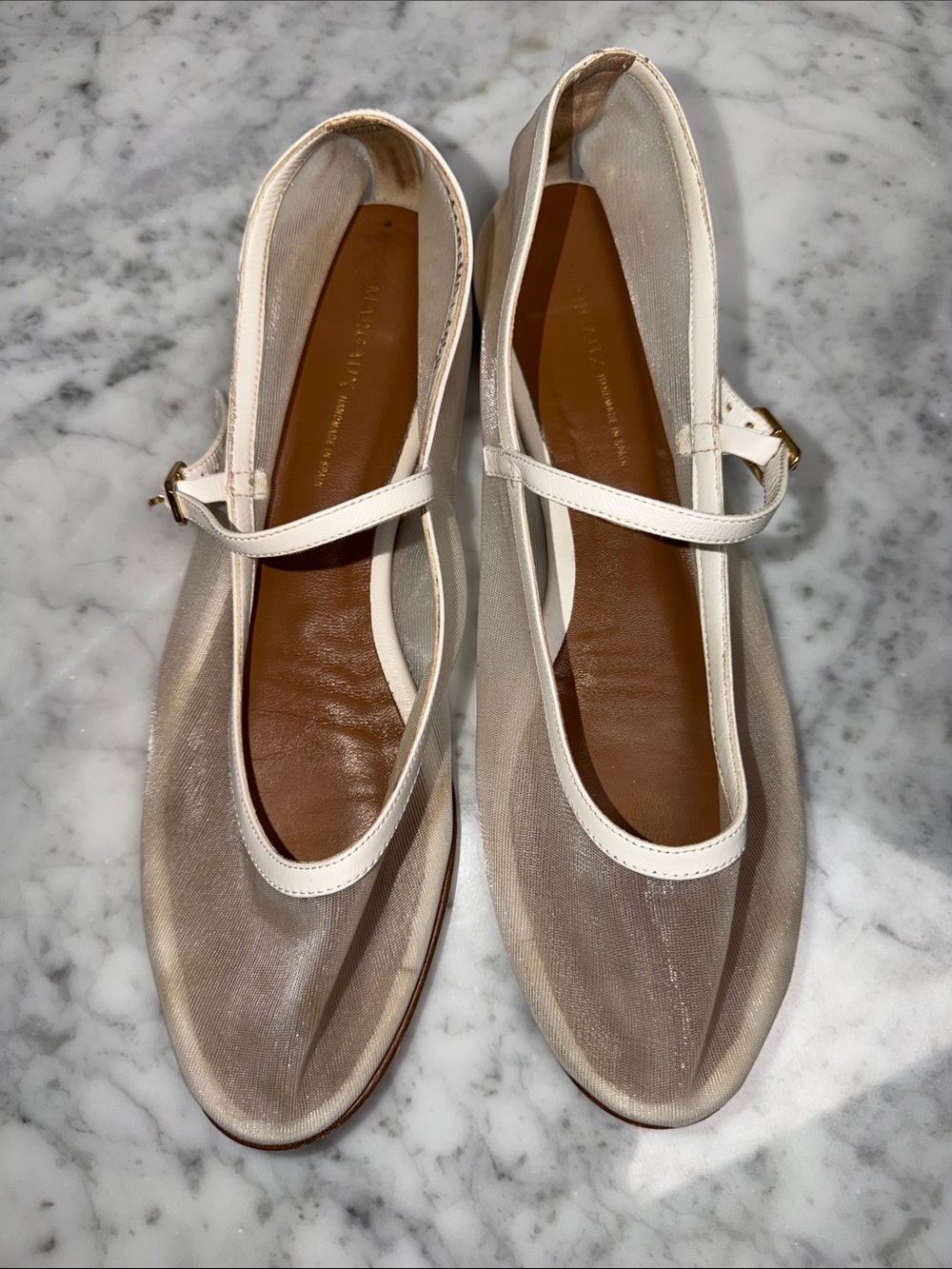 MARGAUX mesh flats Size 10.5